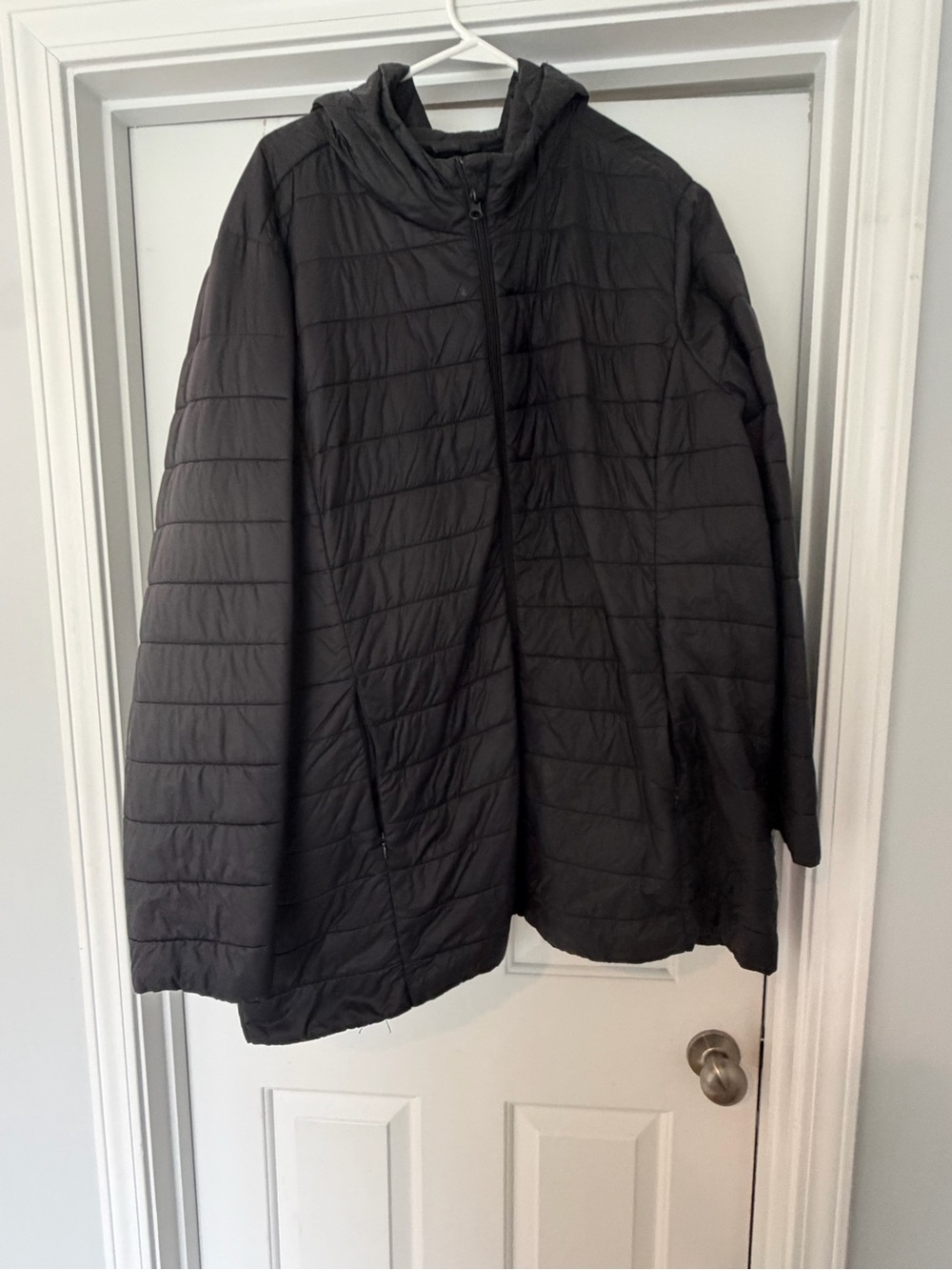 torrid Black Quilted Hooded Puffer Jacket